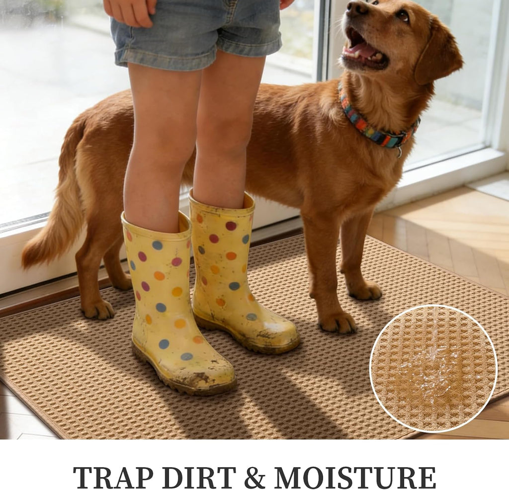 Non‑Slip Entryway Mat 24×36 Inch Washable